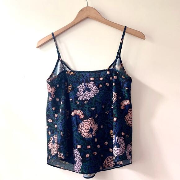 Veronica Beard Floral Silk Tank - Picture 8 of 9